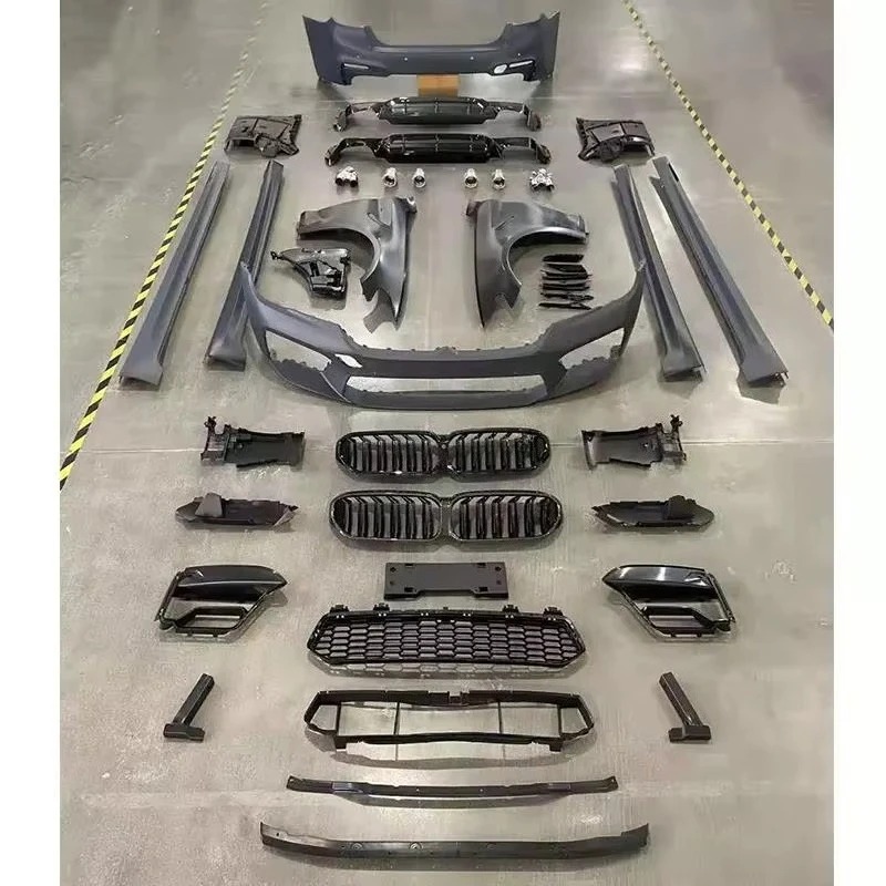 High Quality M5 Grille Front/Rear Bumper Assembly for  5-series G30/G38 Prefect Body Kit Upgrade M5 6000k Color Temperature